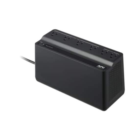 APC Back-UPS ES BE425M-LM 425 VA desktop UPS with 6 outlets and 120 V protection