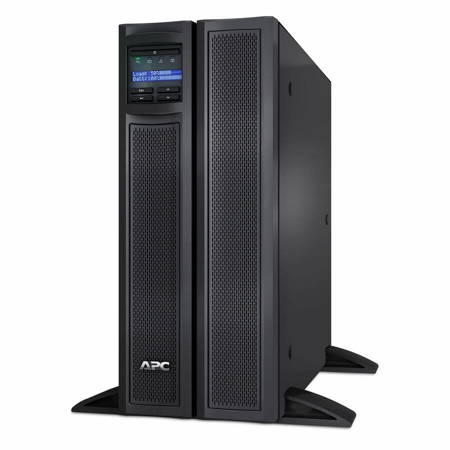APC Smart-UPS X 3,000 VA short-depth rack/tower convertible LCD UPS for 100-127 V deployments