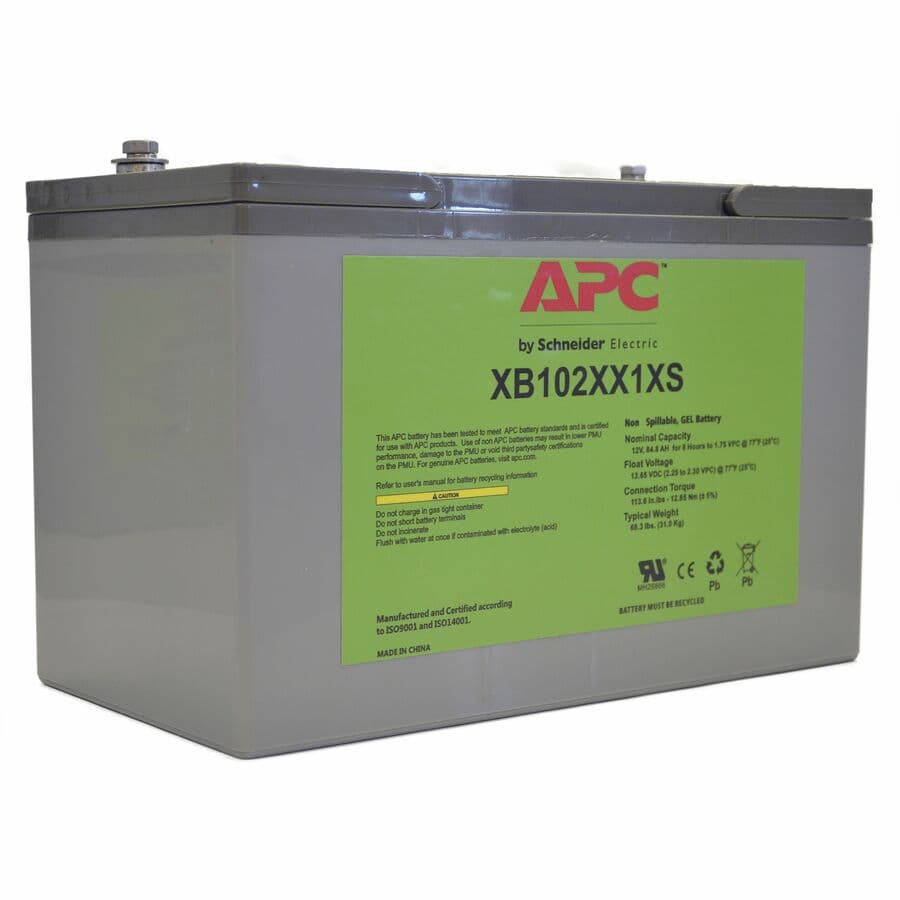 APC XB102XX1XS industrial GEL replacement battery for Smart-UPS Industrial systems