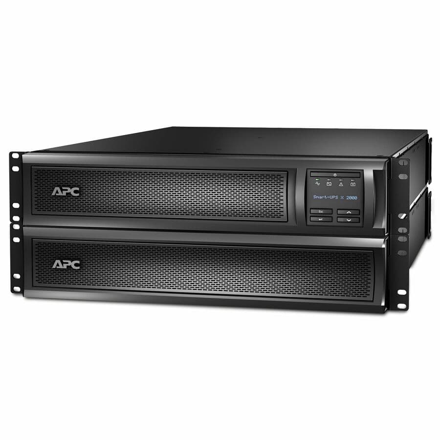 APC Smart-UPS X 1920VA 2U rack/tower UPS with LCD display and mixed NEMA outlets