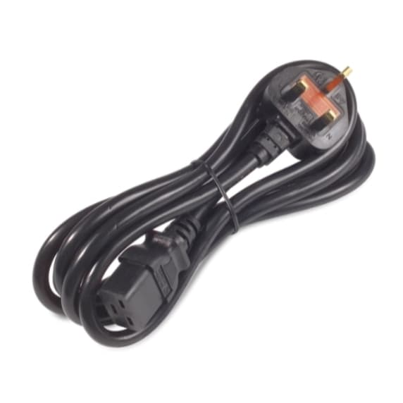 APC AP9895 8 ft power cord with British BS1363A input connection
