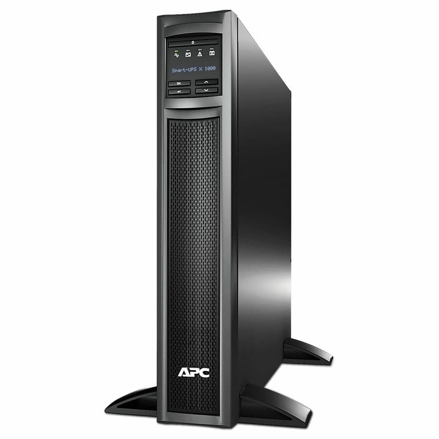 APC Smart-UPS X 1000VA RT TAA rack/tower UPS with LCD and 8 NEMA 5-15R outlets