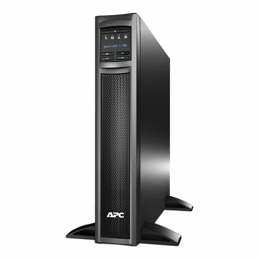 APC Smart-UPS X 750VA TAA 120 rack/tower UPS with LCD, USB, serial, and 8 NEMA 5-15R outlets