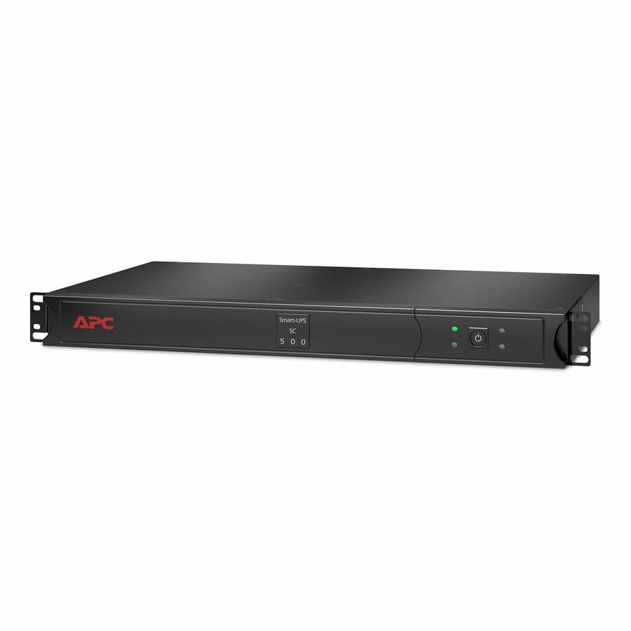 APC Smart-UPS SC 500VA 120V 1U rackmount UPS with USB and 4 NEMA 5-15R outlets