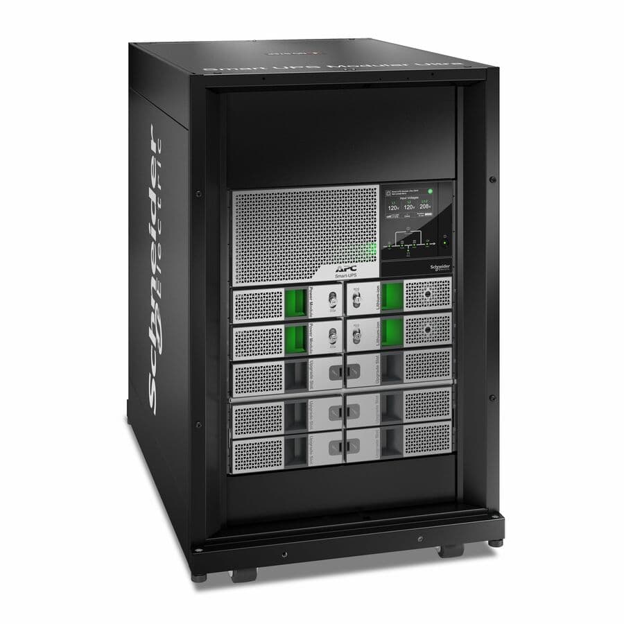 APC Smart-UPS Modular Ultra 10 kW rack and tower online UPS for 208/240 V critical power protection