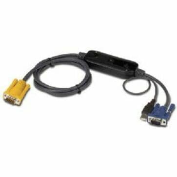 APC SCHNEIDER ELECT IT DIRECT SHIP 12FT APC KVM SUN CABLE VGA view 2