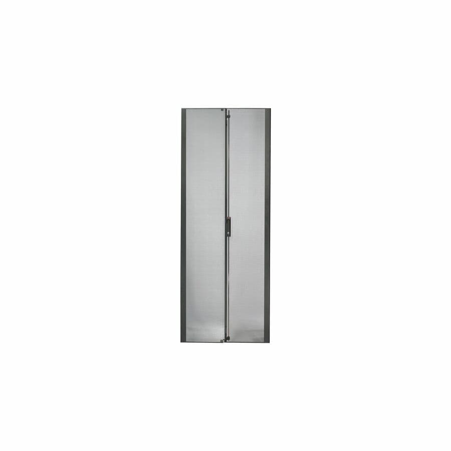 NETSHELTER SX 42U 600MM WIDE PERFORATED SPLIT DOORS BLACK view 3