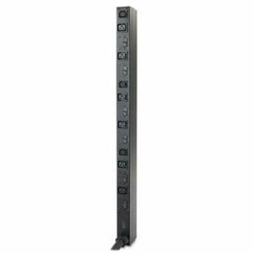 APC SCHNEIDER ELECT IT DIRECT SHIP RACK PDU BASIC 0U 14.4KW 208V (6)C19  (3)C13 view 2