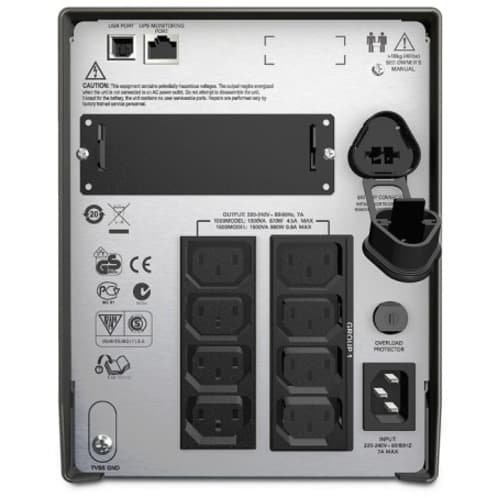 APC Smart-UPS SMT1500I 1,500 VA 230 V desktop UPS with LCD display