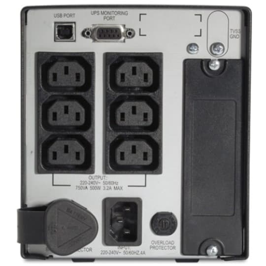 APC Smart-UPS 750 VA 230 V desktop UPS with USB connectivity and UL approval