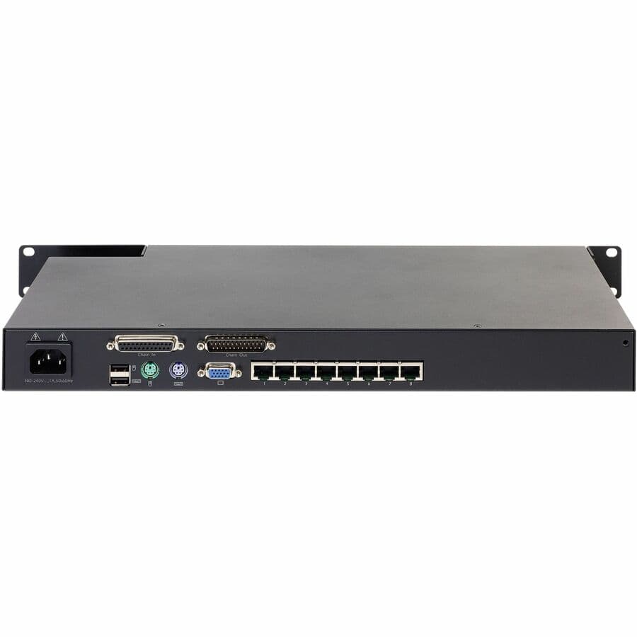 APC KVM 2G analog 8-port rack-mount KVM switch for one local user