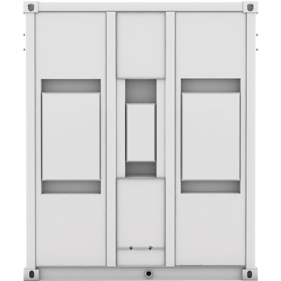 APC SCHNEIDER ELECT IT DIRECT SHIP ECOBREEZE FRAME 20FT 6M 480/3/60 VAC 1 MODULE INSTALLED view 4