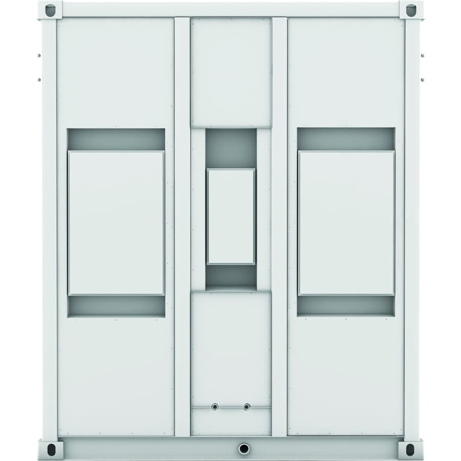 APC SCHNEIDER ELECT IT DIRECT SHIP ECOBREEZE FRAME 20FT 6M 480/3/60 VAC 3 MODULES INSTALLED view 4