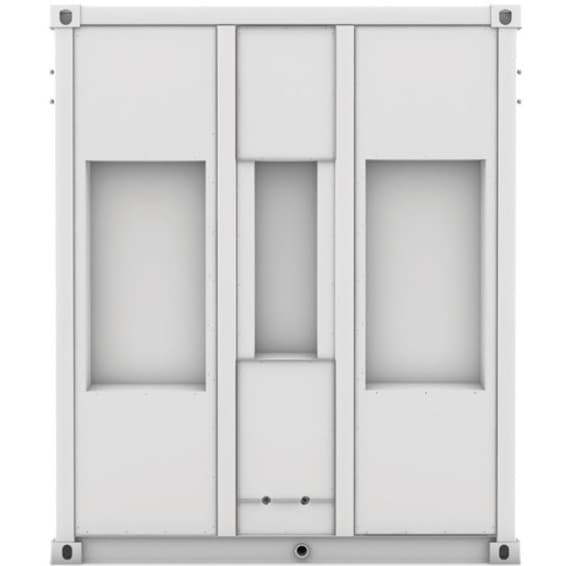 APC SCHNEIDER ELECT IT DIRECT SHIP ECOBREEZE FRAME 40FT 12M 480/3/60 VAC 6 MODULES INSTALLED view 2