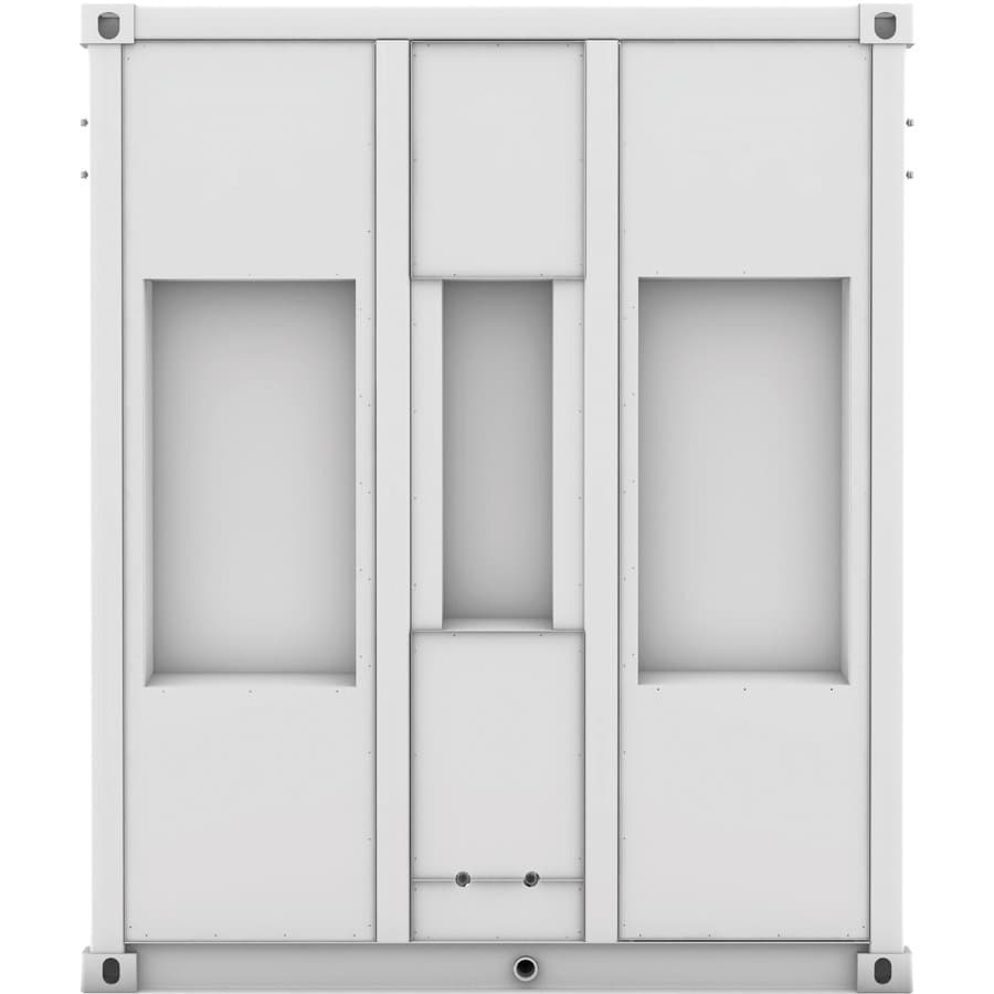 APC SCHNEIDER ELECT IT DIRECT SHIP ECOBREEZE FRAME 40FT 12M 480/3/60 VAC 8 MODULES INSTALLED view 4