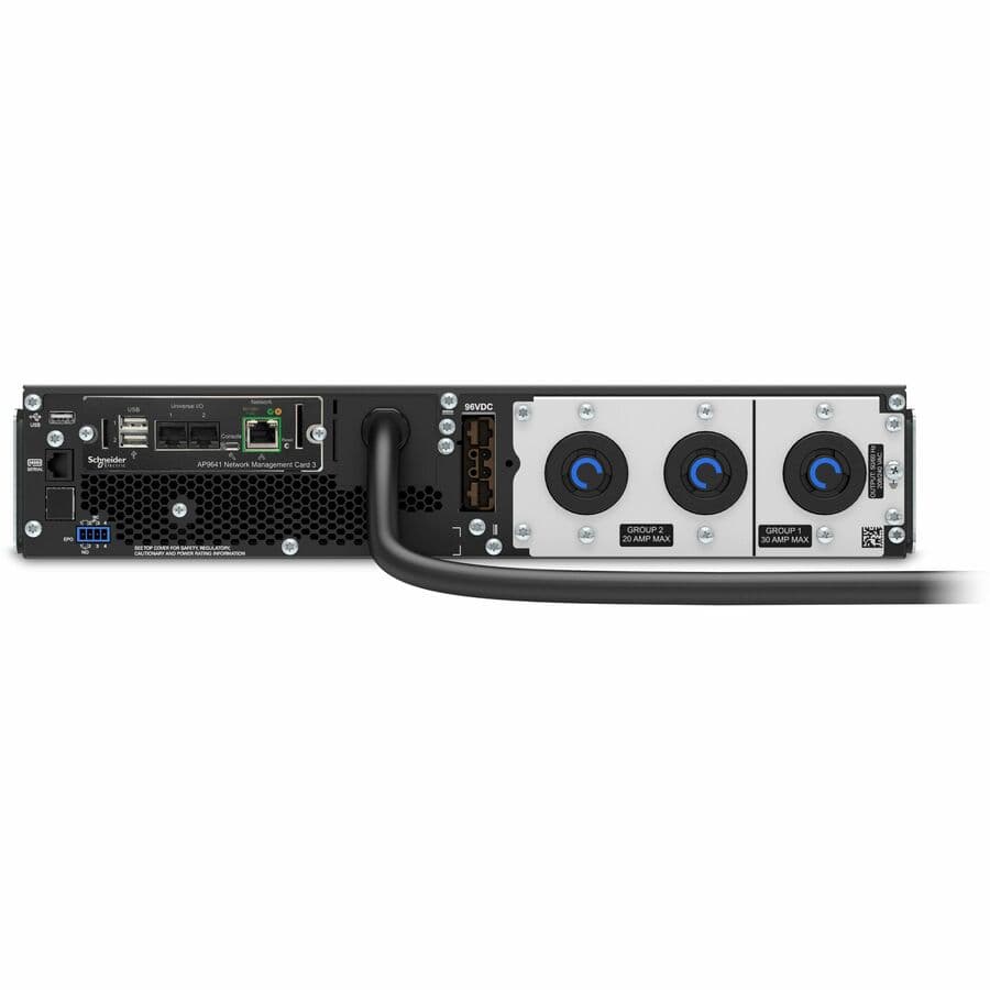 APC Smart-UPS SRT 3000VA RM 208V 2U rack-mount online UPS with network card