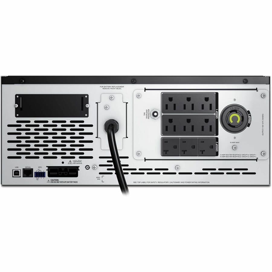 APC Smart-UPS X 2200VA short-depth tower rack convertible UPS with LCD and network management