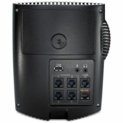 APC NetBotz Room Monitor 455 with 120-240 V PoE injector for room monitoring