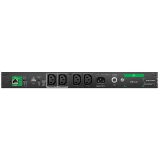 APC Smart-UPS SCL500RMI1UC 500 VA 1U rackmount lithium-ion UPS with 4 IEC outlets