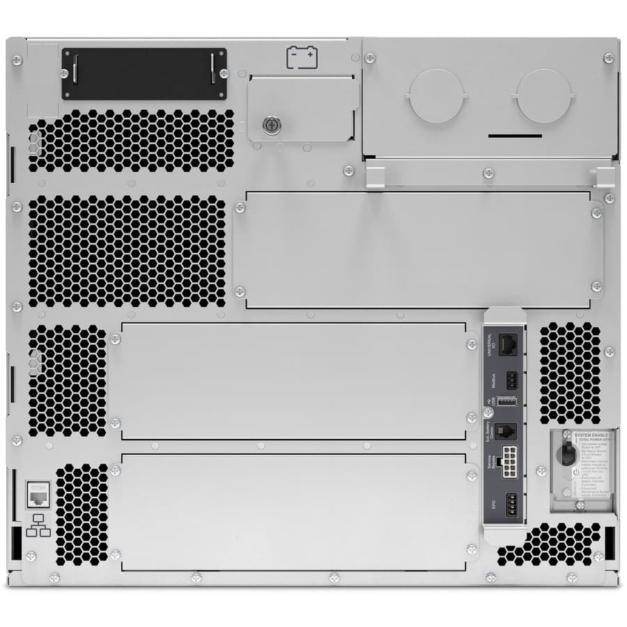APC Smart-UPS Modular Ultra 15 kW N+1 rackmount UPS frame for high-density data center power protection