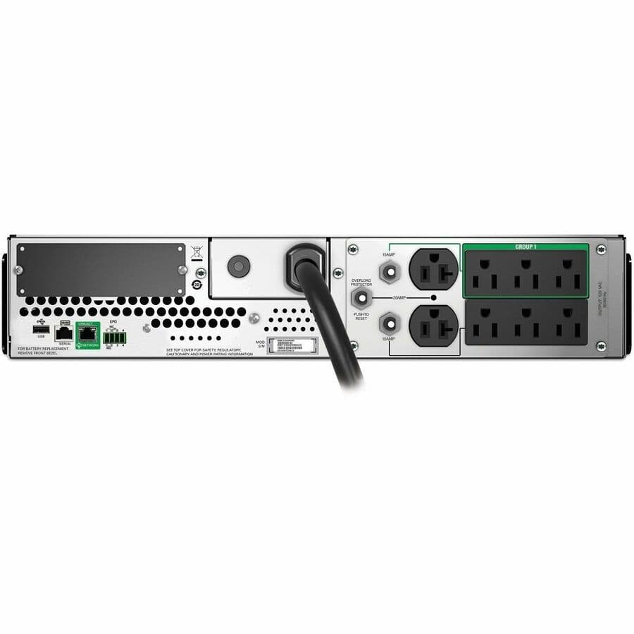 APC Smart-UPS 2200VA 2U rack-mount UPS with LCD, SmartConnect, and TAA compliance