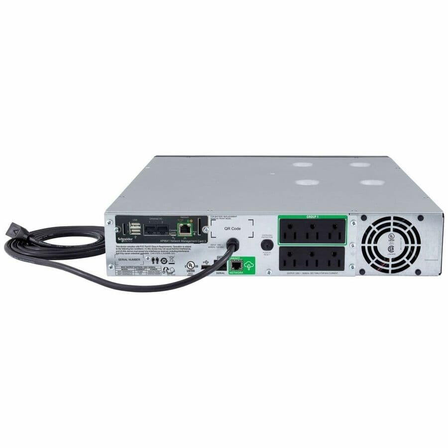 APC SMART-UPS 1500VA LCD RM 2U 120V SMARTCONNECT AND NETWORK CARD TAA-COMPLIANT view 4