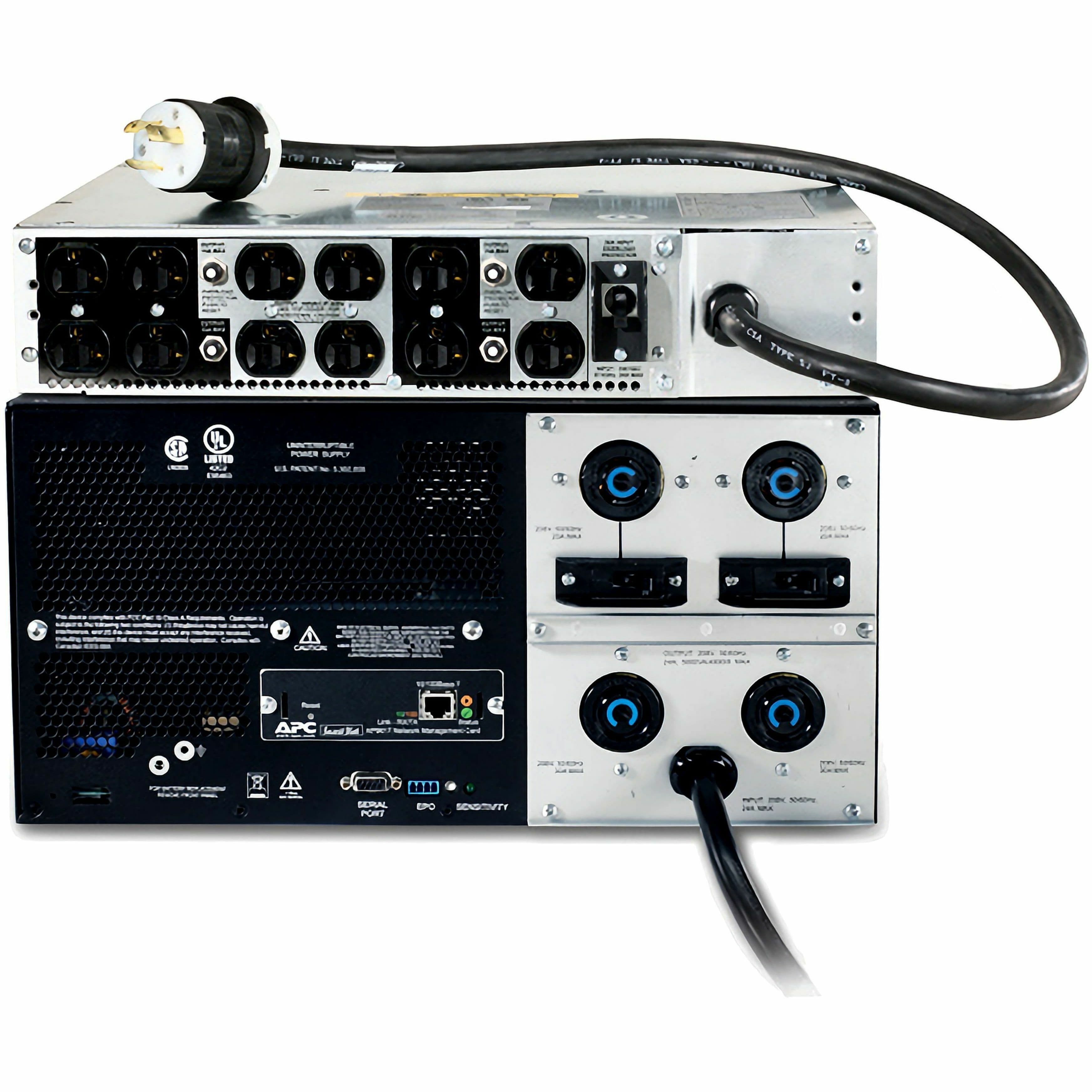 APC Smart-UPS SUA5000R5TXFMR rack-mount UPS with transformer for mixed-voltage output