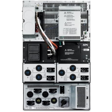 APC Smart-UPS 15 kVA rack-mount UPS with 208 V input and 208 V/120 V step-down transformer
