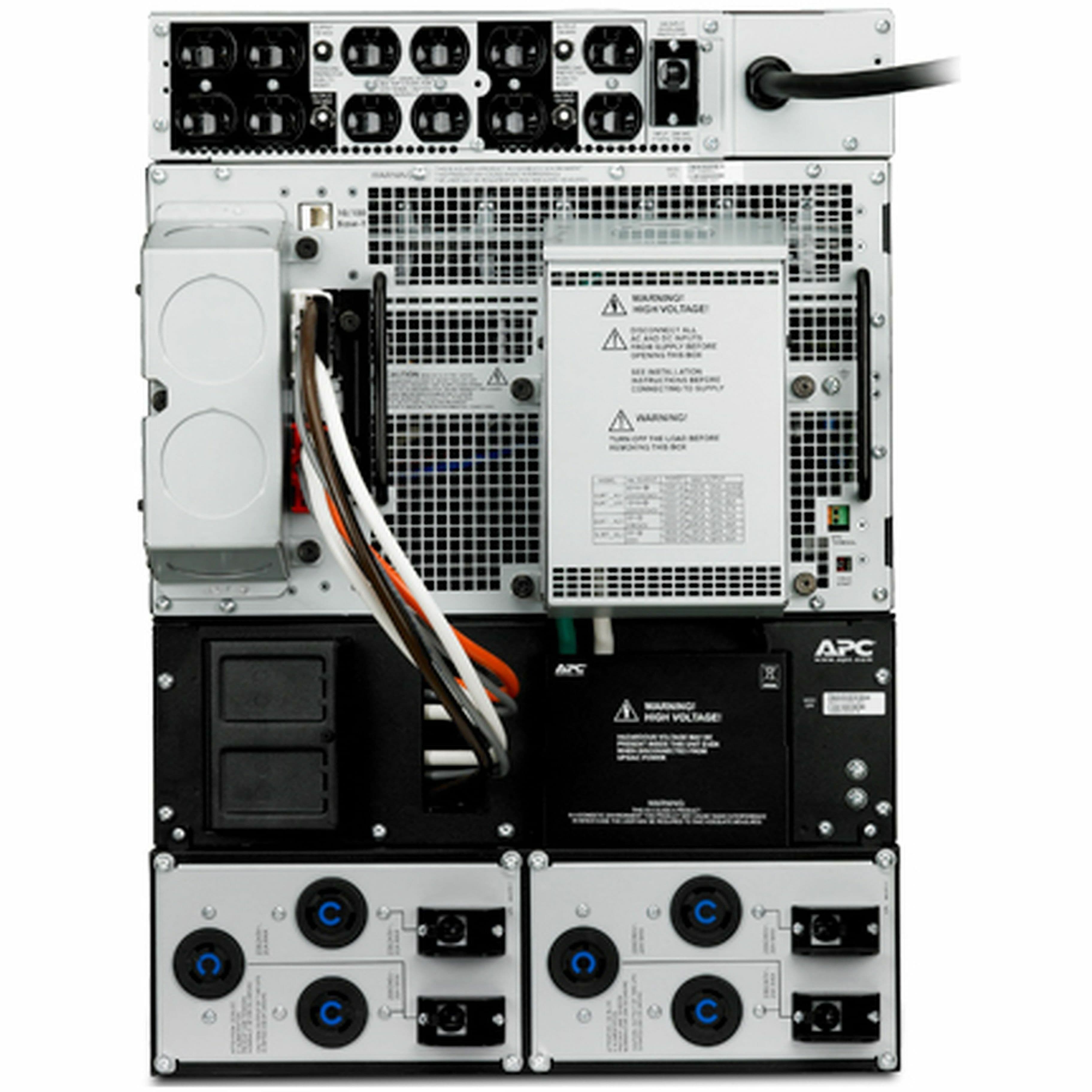 APC Smart-UPS RT SURT20KRMXLT-TF5 20 kVA rack-mount online UPS with 208 V to 120 V transformer