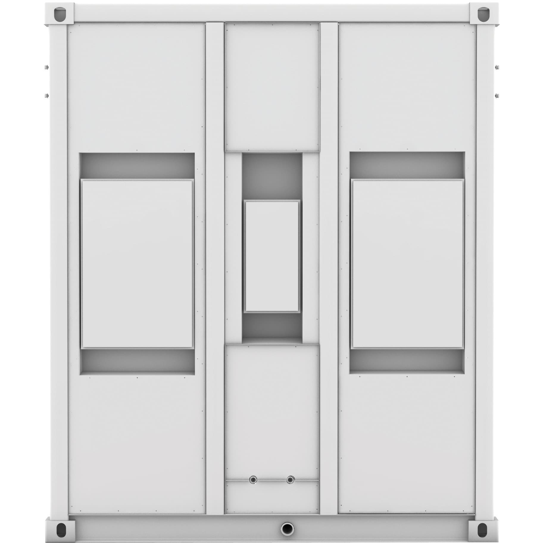 APC SCHNEIDER ELECT IT DIRECT SHIP ECOBREEZE FRAME 20FT 6M 480/3/60 VAC 1 MODULE INSTALLED view 6