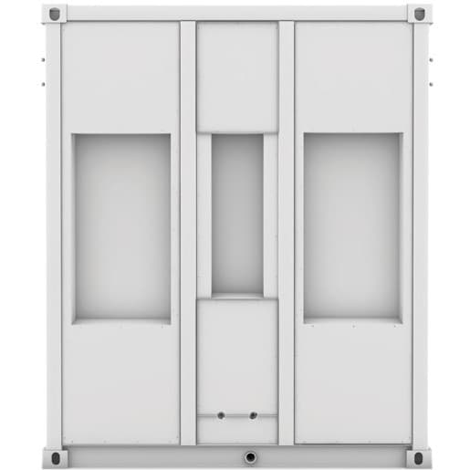 APC SCHNEIDER ELECT IT DIRECT SHIP ECOBREEZE FRAME 40FT 12M 480/3/60 VAC 6 MODULES INSTALLED view 4