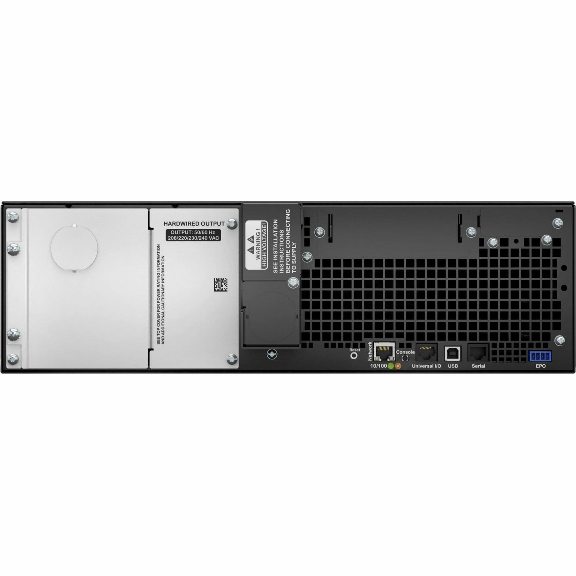 APC SmartUPS SRT 5kVA rack-mount UPS for 208 V enterprise power protection
