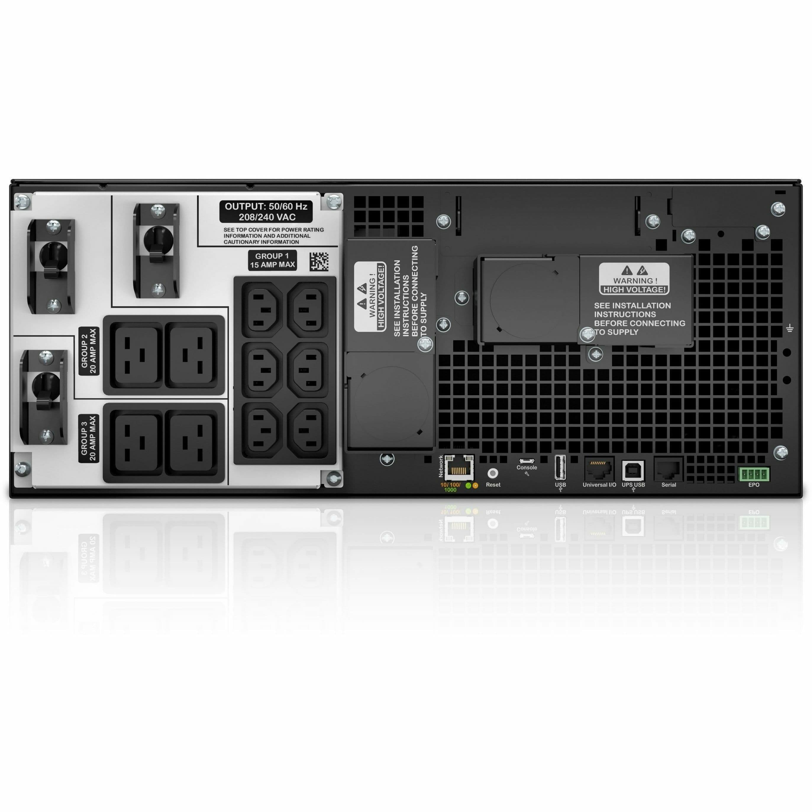Smart UPS SRT 6000VA 208V IEC view 12