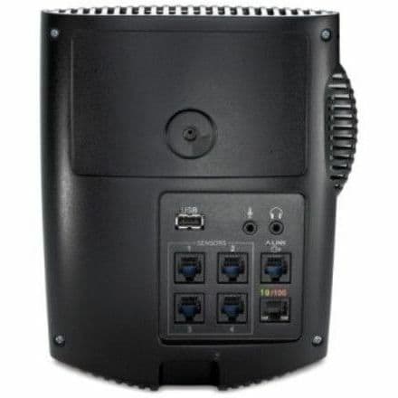 APC NetBotz Room Monitor 455 with 120-240 V PoE injector for room monitoring