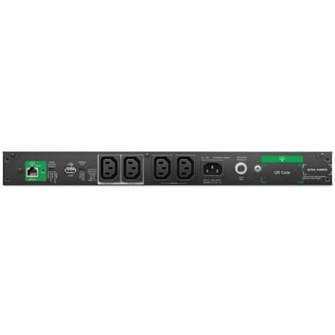 APC Smart-UPS SCL500RMI1UC 500 VA 1U rackmount lithium-ion UPS with 4 IEC outlets
