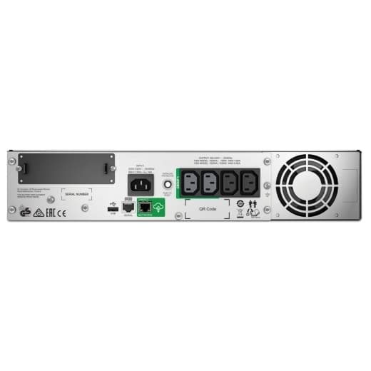 APC Smart-UPS 1500VA LCD RM 2U 230V with SmartConnect rack-mount UPS front view