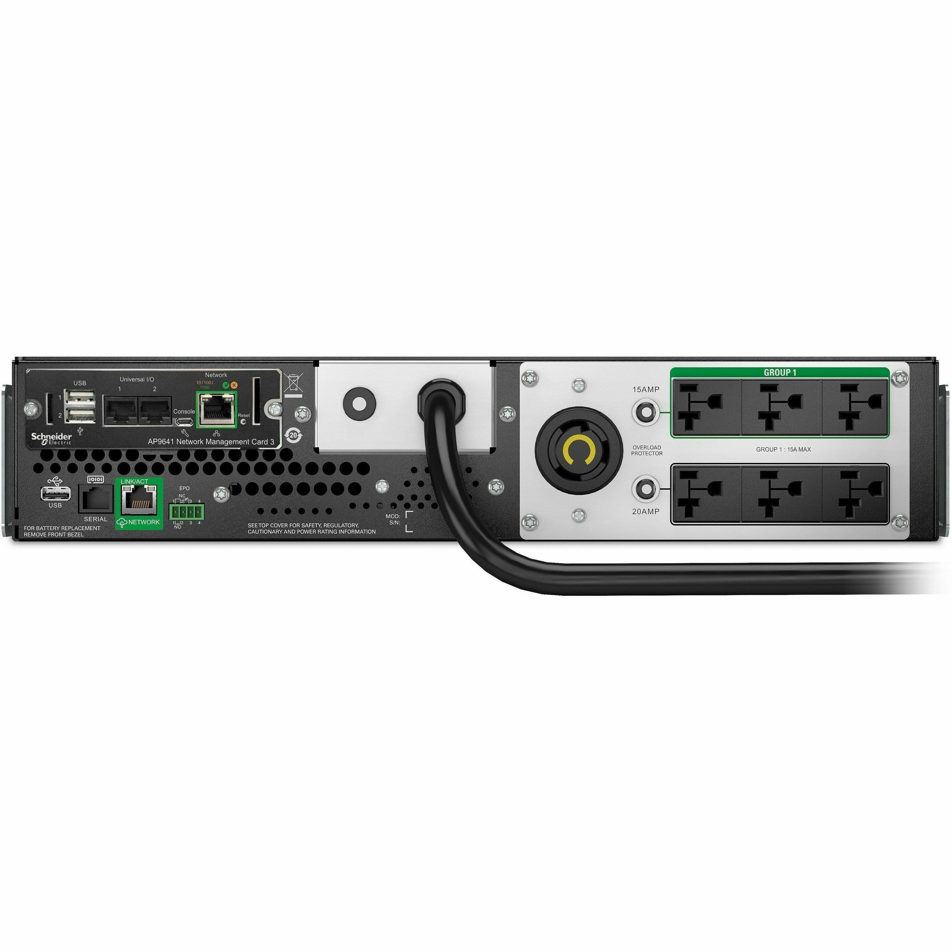 APC Smart-UPS SMTL2K2RM2UCL 2,200 VA 2U rack mount lithium-ion UPS with SmartConnect port