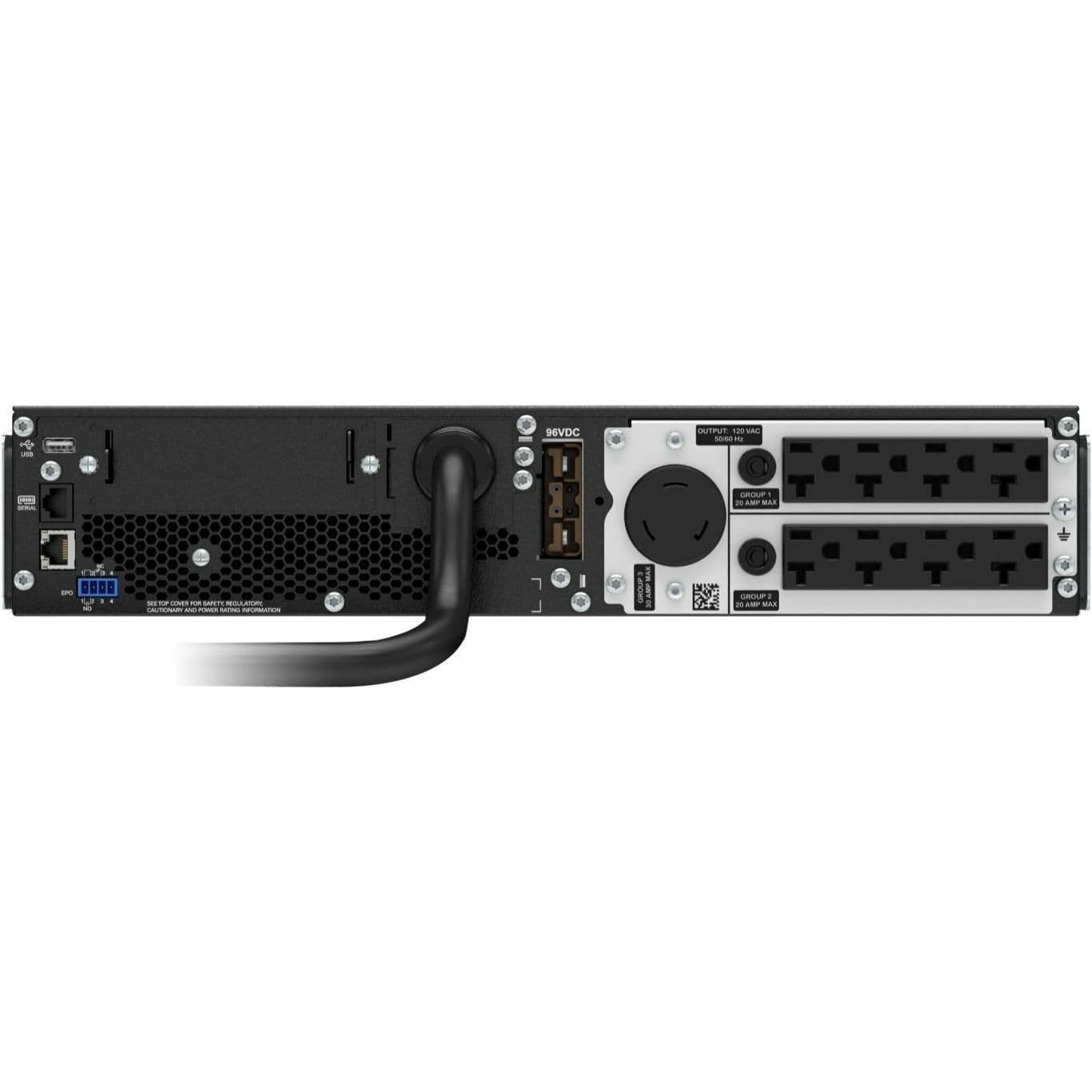 APC Smart-UPS SRT3000RMXLAUS 3,000 VA online UPS with LCD, rack/tower design, and TAA compliance