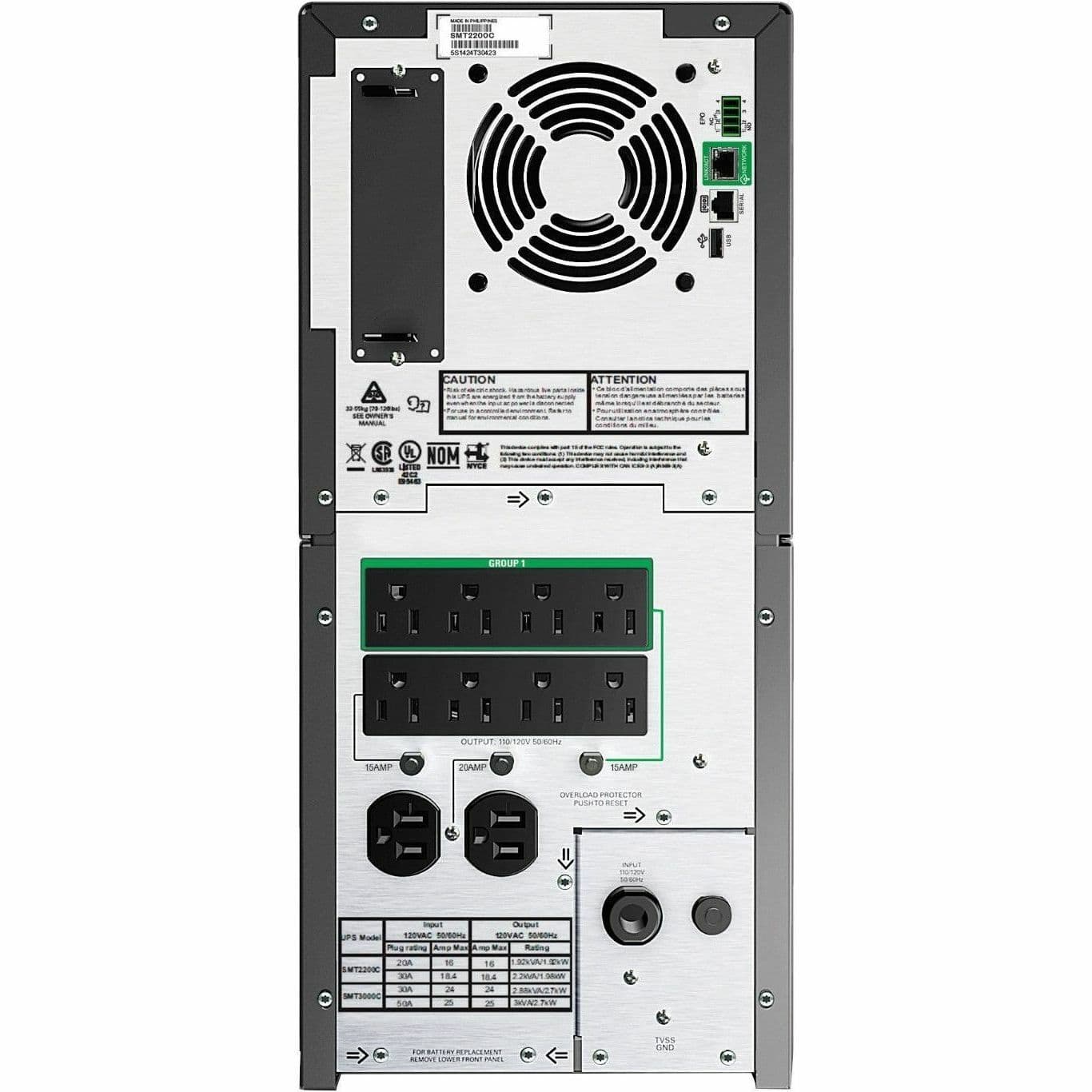 APC SMART-UPS 2200VA LCD 120V WITH SMARTCONNECT TAA-COMPLIANT view 5
