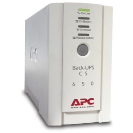 APC Back-UPS 650VA 230V desktop UPS for home office and small network protection