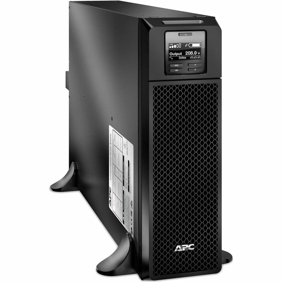 APC Smart-UPS SRT 5000VA 208V IEC rack-mount online UPS for enterprise power protection