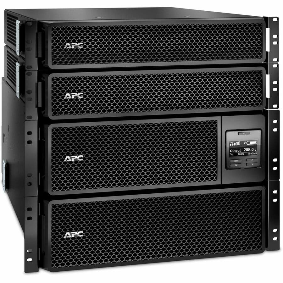 APC SMART-UPS SRT 10KVA RM WITH TWO 208V TO 120V 2U 5KVA STEP-DOWN TRANSFORMERS view 2