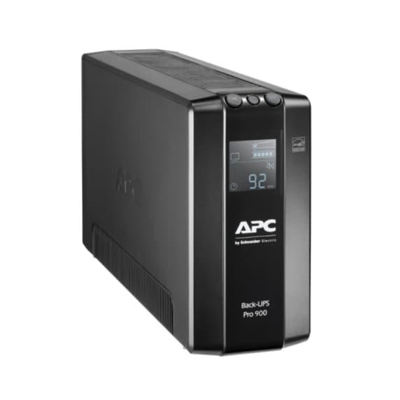 APC Back-UPS Pro BR900MI desktop UPS with LCD interface and 6 outlets
