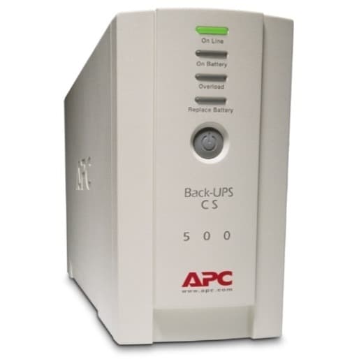 APC Back-UPS CS BK500EI 500 VA standby UPS for desktop and small office backup