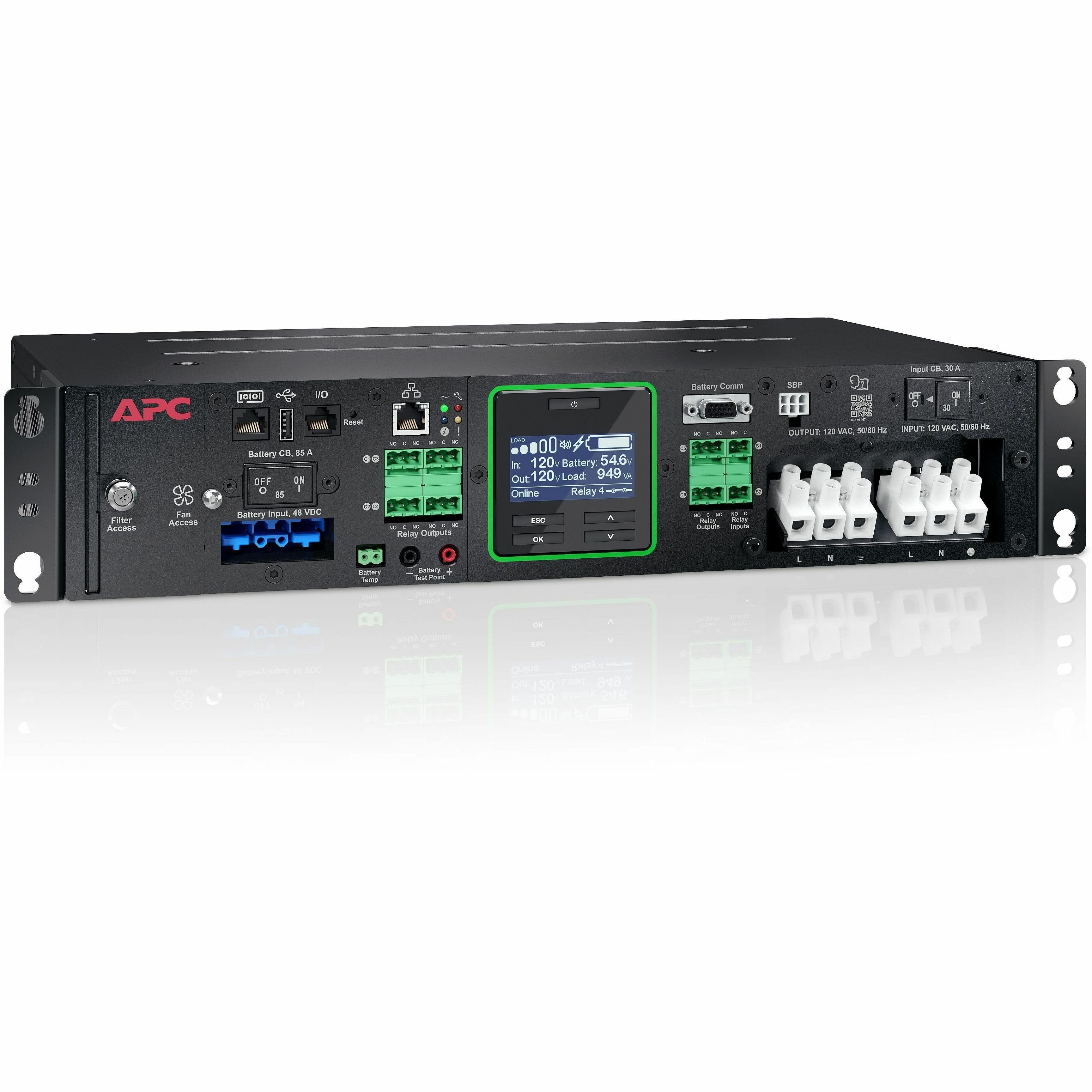 APC SmartUPS Industrial 2000VA XU2K0LLXXRCC rackmount UPS for industrial environments