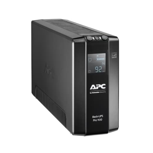 APC Back-UPS Pro BR900MI desktop UPS with LCD interface and 6 outlets