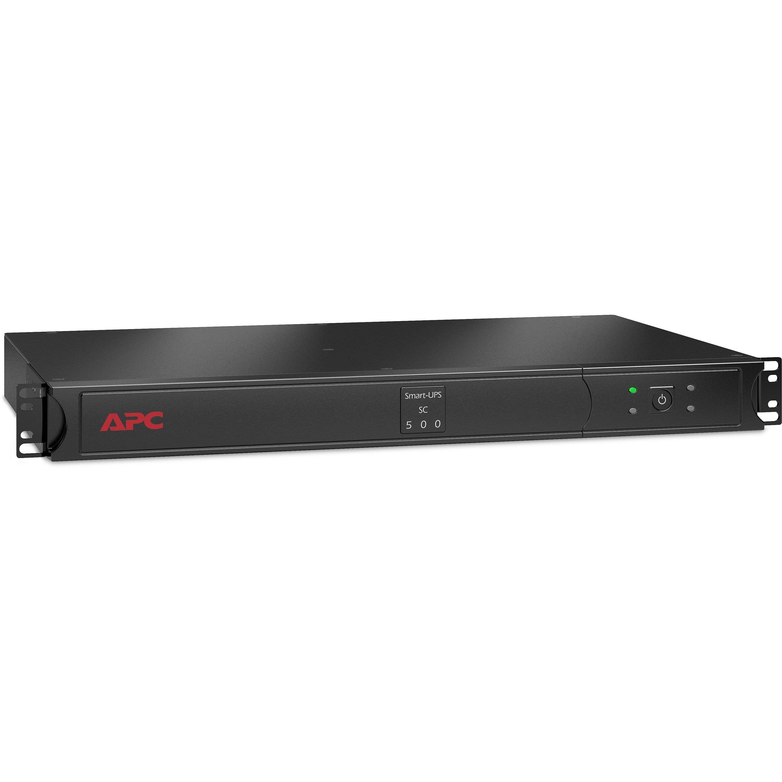 APC Smart-UPS SC 500VA 120V 1U rackmount UPS with USB and 4 NEMA 5-15R outlets