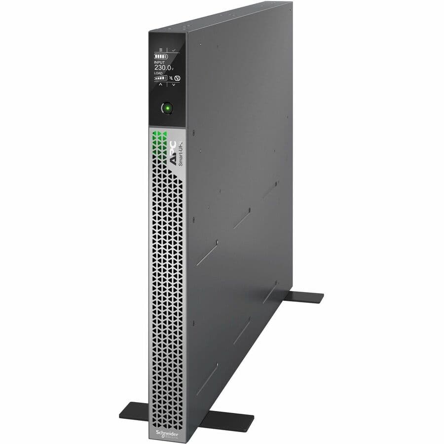 APC SmartUPS Ultra 2200VA lithium-ion 1U rack mount UPS with embedded network management card