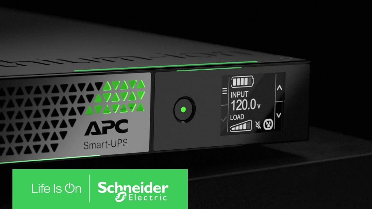 The future of uninterruptible power is here - smaller and lighter than ever APC by Schneider Electric