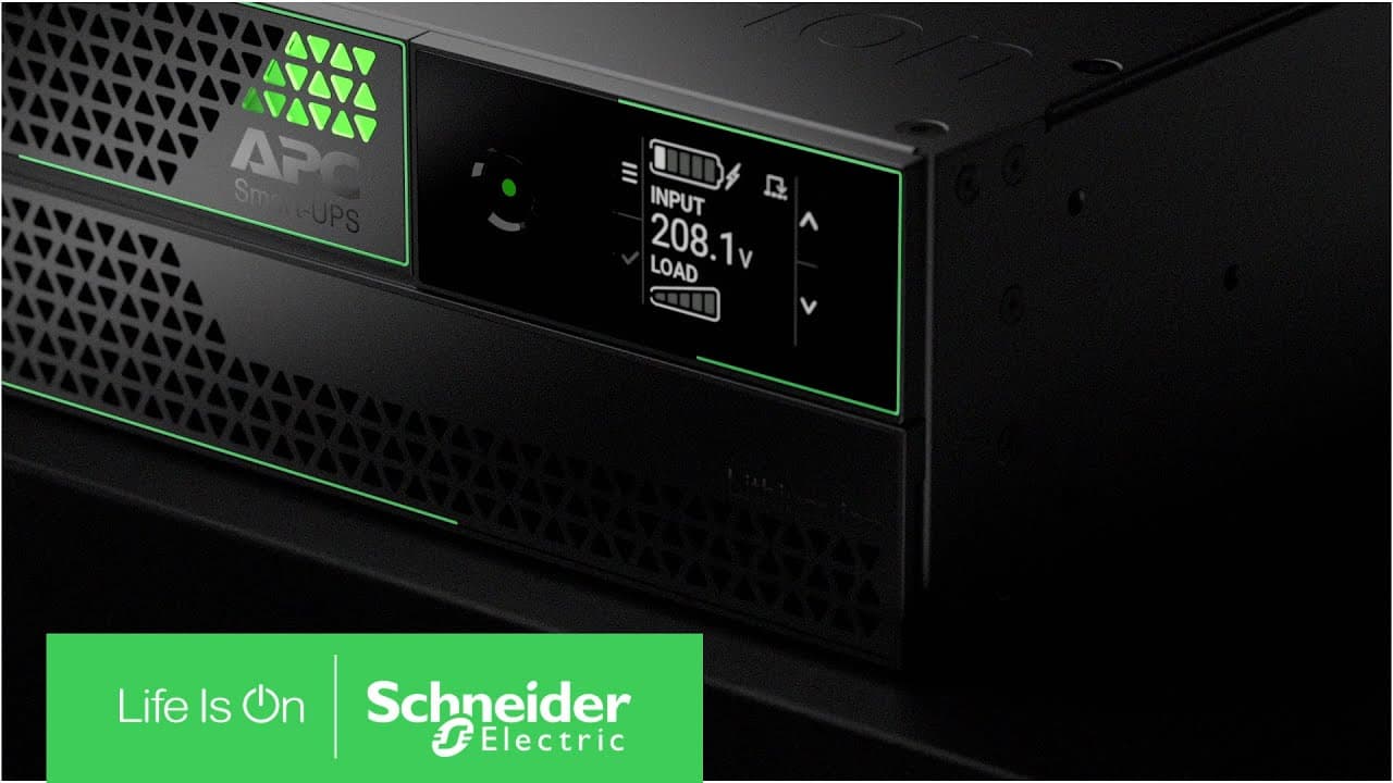 Introducing the smallest & lightest lithium-ion 5kW UPS - APC Smart-UPS&trade; Ultra